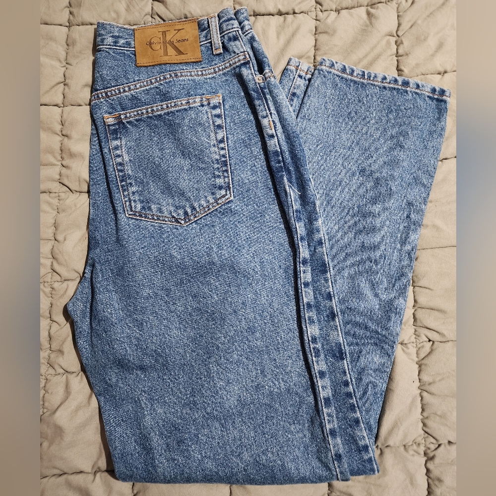 Calvin Klein Classic Blue Jeans Size 12